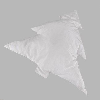 Coussin arbre de Noël Winter Wonderland couleur gris clair 42 cm