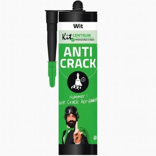 Anti-Crack Acrylaatkit Wit – overschilderbaar na 30 minuten