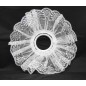 Orte-bouquet de dentelle couleur blanche 21 cm