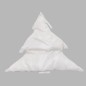 Christmas tree cushion O christmas tree color gray different heights