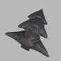 Christmas tree cushion The Christmas sleigh ride color anthracite different heights