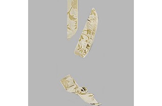 Curtain tie back with 2 colors