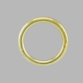 Curtain holdback ring brass 15 x 20 mm 25 pcs