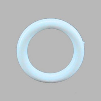 Plastic ring white 13 -18 mm 25 pcs