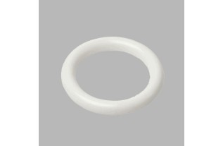 Plastic ring white 18 - 25 mm 24 pcs