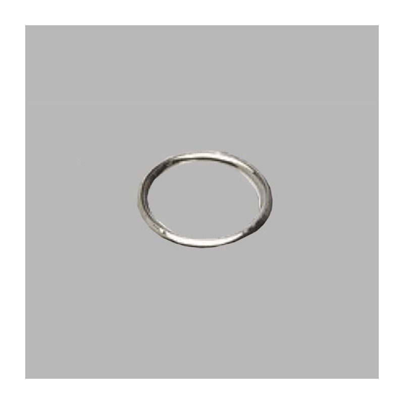 Anneau de rideau embrasse 18 x 23 mm argent par pièce Anneau de rideau embrasse 18 x 23 mm argent par pièce