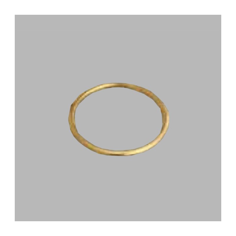 Curtain holdback ring 17 x 23 mm old gold 10 pieces