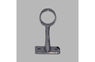 Midden steun gordijnroede 19 mm kleur Chroom 2 stks