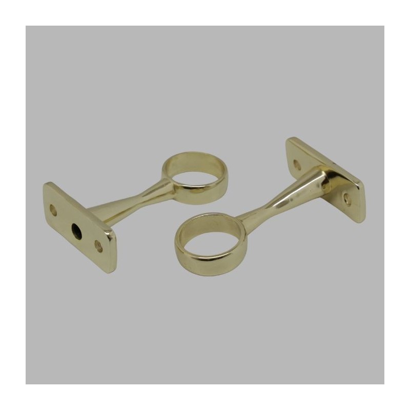 Brackets curtain rod 19 mm color gold 2 pcs