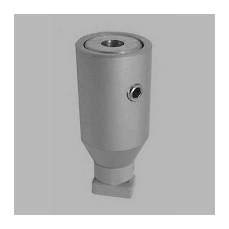 Support de plafond tringle à rideaux canal 20 mm couleur argent par pièce Support de plafond tringle à rideaux canal 20 mm couleur argent par pièce