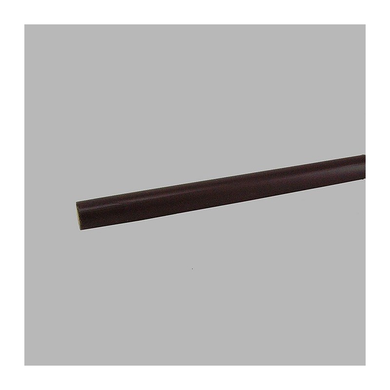 Wooden curtain rod 28 mm dark walnut wood length 120 cm Wooden curtain rod 28 mm dark walnut wood length 120 cm