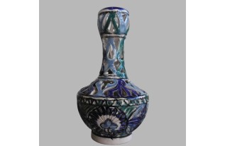 Vintage Hand-Painted Ceramic Vase Classic Style Decoration