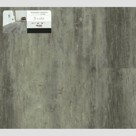 weathered concrete 03 essentails tile 50 LVT 1803 Coretec dalle PVC