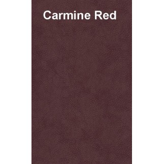 Leder Look Carmine Red