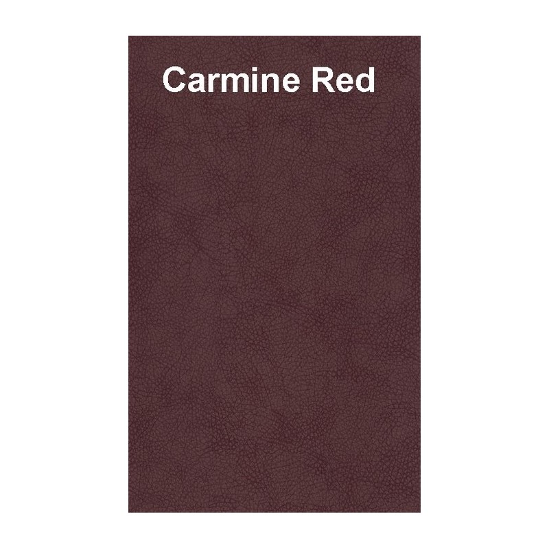 Simili Cuir Carmine Red