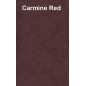 Leather Look Carmine Red