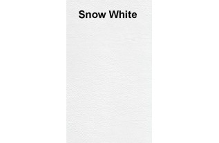 Leder Look Snow white
