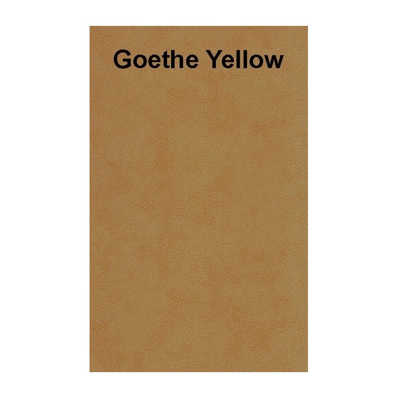 Leather Look Goethe Yellow Leather Look Goethe Yellow
