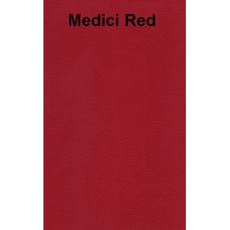 Leder Look Medici Red