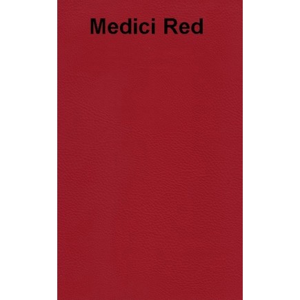 Leder Look Medici Red