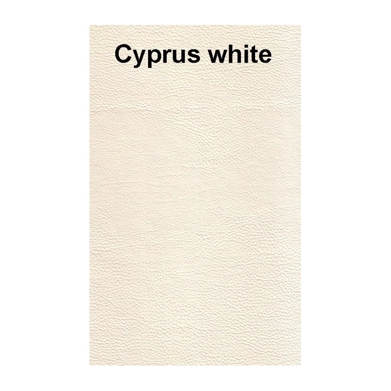 Simili Cuir Cyprus White