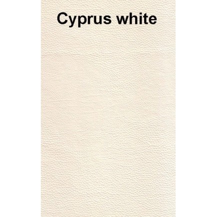 Leder Look Cyprus White