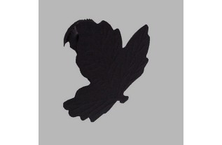 Clips for decorating table cloth curtains black leaf 2 pcs