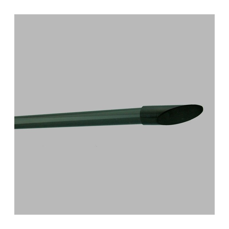 Embouts Elypse couleur chicago nickel noir 2 pièces