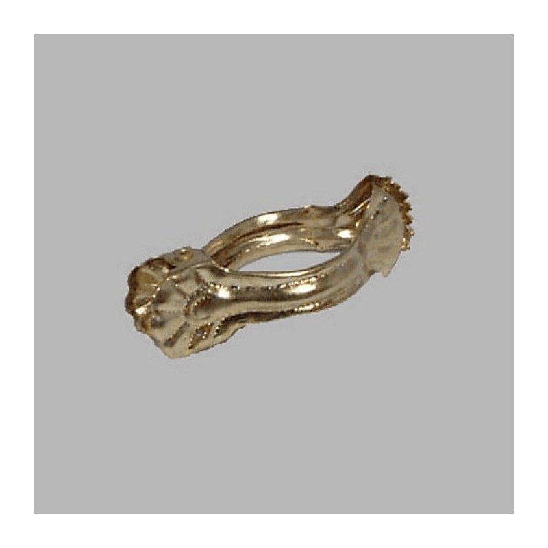 Clips 40 mm voor decoratie tafelkleed gordijnen goud 5 st Clips 40 mm voor decoratie tafelkleed gordijnen goud 5 st