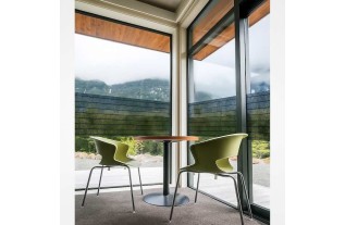 Lineafix Window Static Privacy Film design screen embassy Cornwall Black width 46 cm