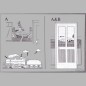 Decorations for kidsrooms of frieze frame design Train rails