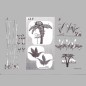 Décoration pour chambre d'enfant de frieze frame design Jungle A