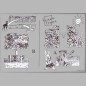 Decorations for kidsrooms of frieze frame design Fairytale World