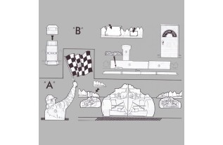Decorations for kidsrooms of frieze frame design grand prix A
