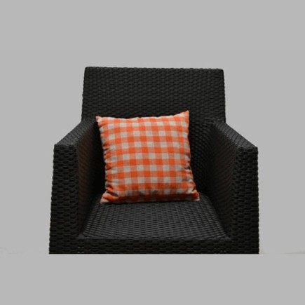 verre oreiller orange