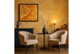 Ensemble de peinture effet doré pour murs