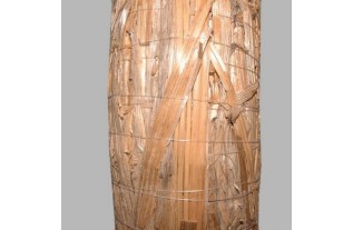 stro krans kleur naturel 25 cm