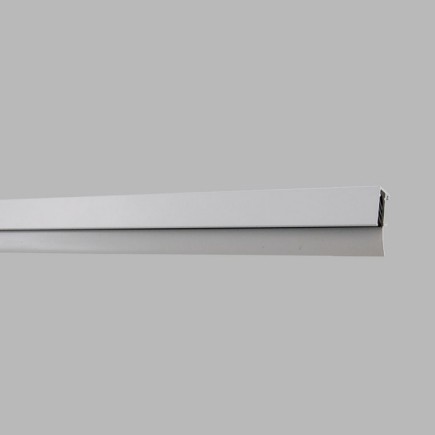 Arti Teq info track  color white or aluminium length 100 cm