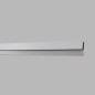 Arti Teq info track  color white or aluminium length 100 cm