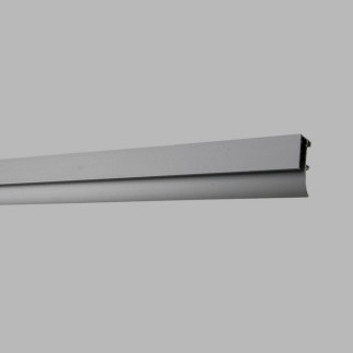 Arti Teq info track  color white or aluminium length 100 cm