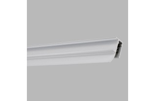 Arti Teq info rail kleur wit of aluminium lengte 100 cm