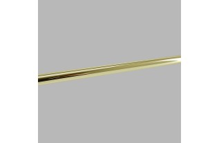 Gordijnroede 13 mm kleur goud Lengte 90 cm
