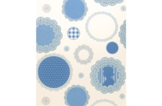 wallpaper portrait blue and white