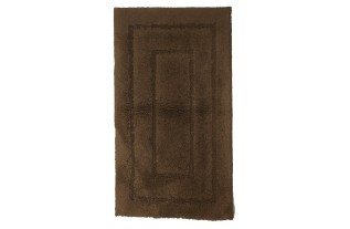 Tapis de bain marron 60 x 90 cm