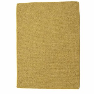 Tapis beige avec dos en jute 55 x 73 cm