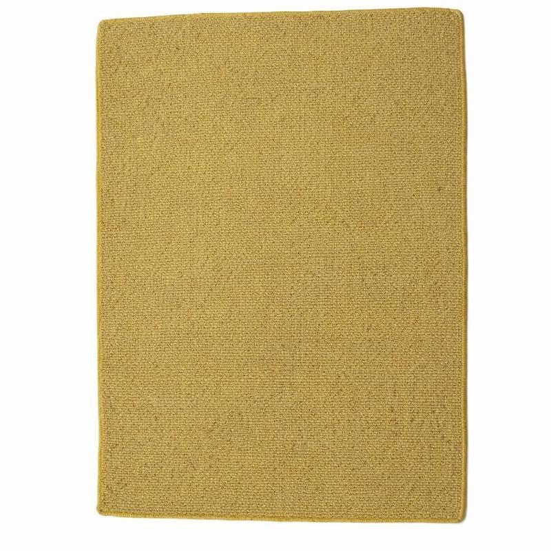 Beige mat with jute backing 55 x 73 cm