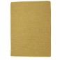 Tapis beige avec dos en jute 55 x 73 cm