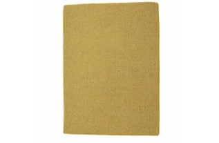 Tapis beige avec dos en jute 55 x 73 cm
