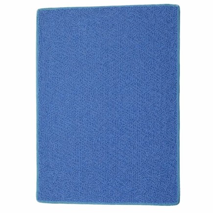 Mat Santorini Blue – 50 x 65 cm, Afgewerkt met Band