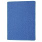 Tapis Santorini Blue – 50 x 65 cm, Bordé d’une Bande